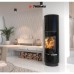Печь камин Thorma Delia Ceramic Plus Black