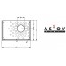Печь камин Astov ФЕРРО П2С 700
