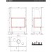 Каминная топка Астов П2С 8457 L