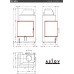 Каминная топка Астов П2С 600 L