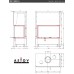 Каминная топка Астов П2С 10057 R